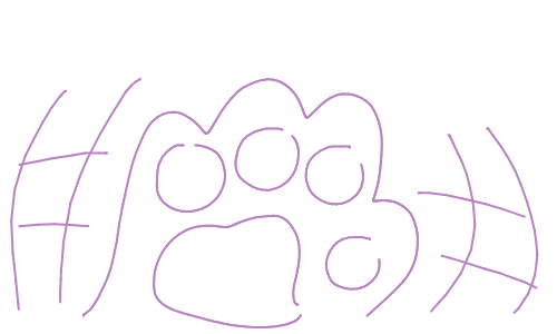 Pawprint by rabbit