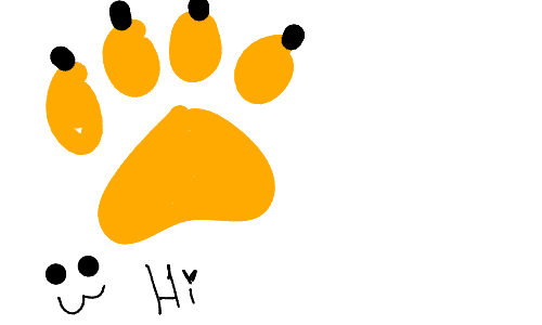 Pawprint by Anonymous