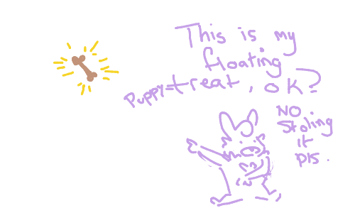 Pawprint by rabbit